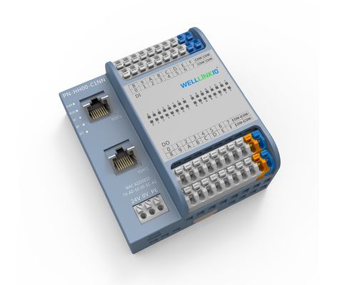 comprar Modulo de quantidade digital ABS PC para PLC Decowell Profinet Módulo de entrada/saída 16di NPN/PNP PN-HH00-C1NN online manufacture