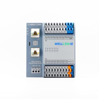 comprar Decowell CC-Link IE Field Basic I/O Module 8di8do PLC IO Module online manufacture
